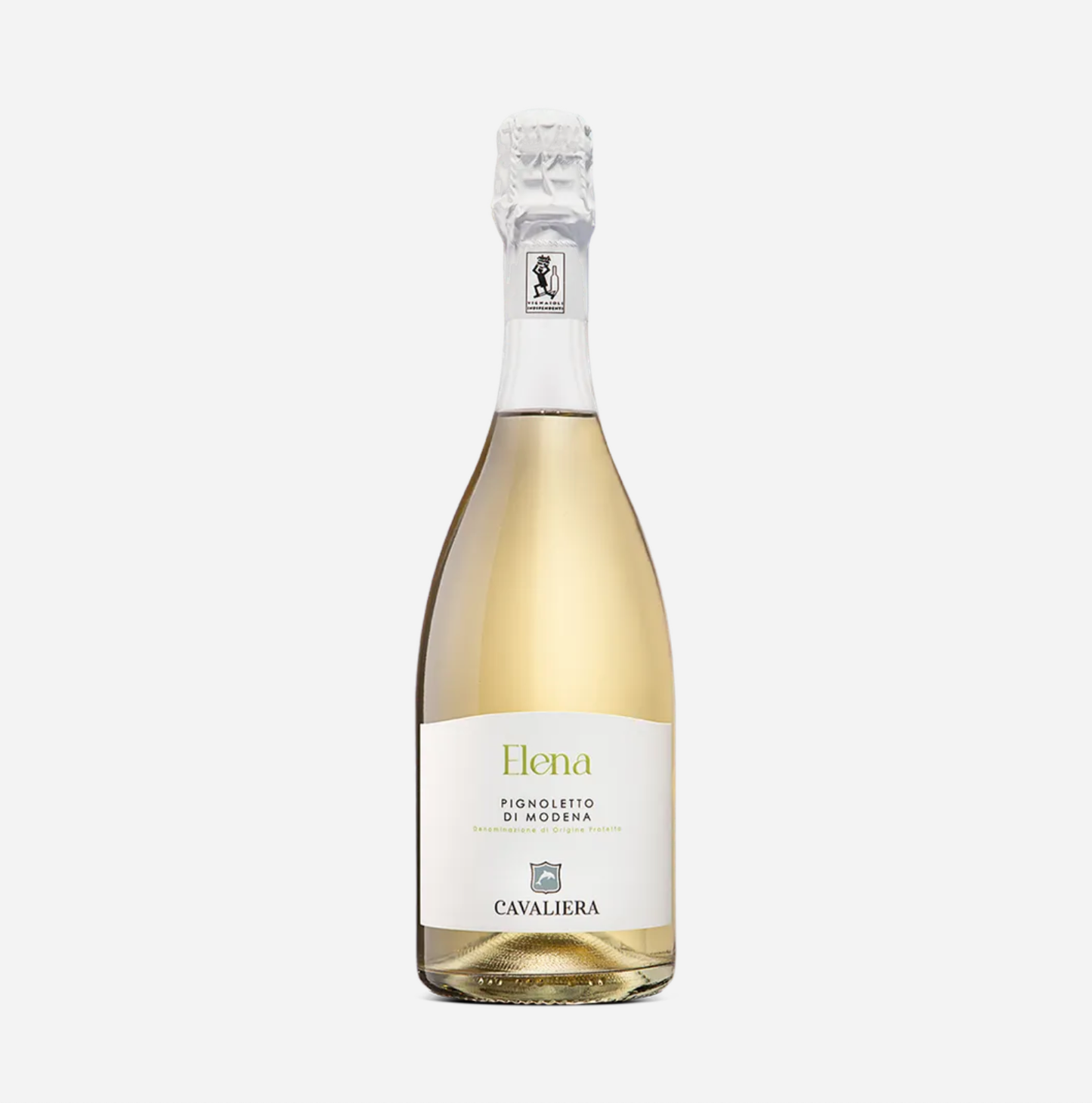 Elena - Pignoletto Spumante Metodo Classico Pas Dosé DOP - Champenoise Pas Dosé Organic white wine