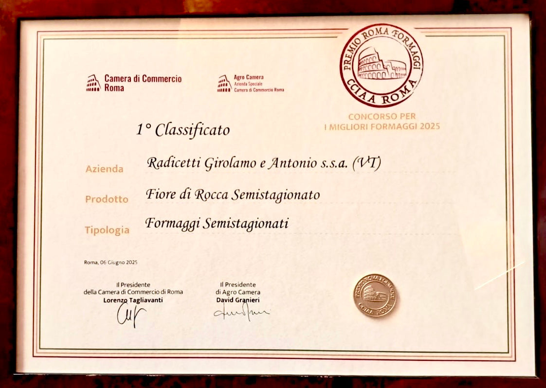 Pecorino Fiore di Rocca Semistagionato 5 maanden