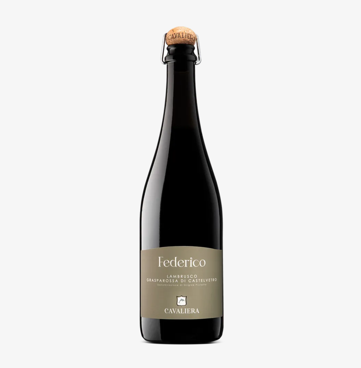 Federico - Lambrusco Grasparossa di Castelvetro DOP Secco Frizzante - Dry Sparkling Organic red wine