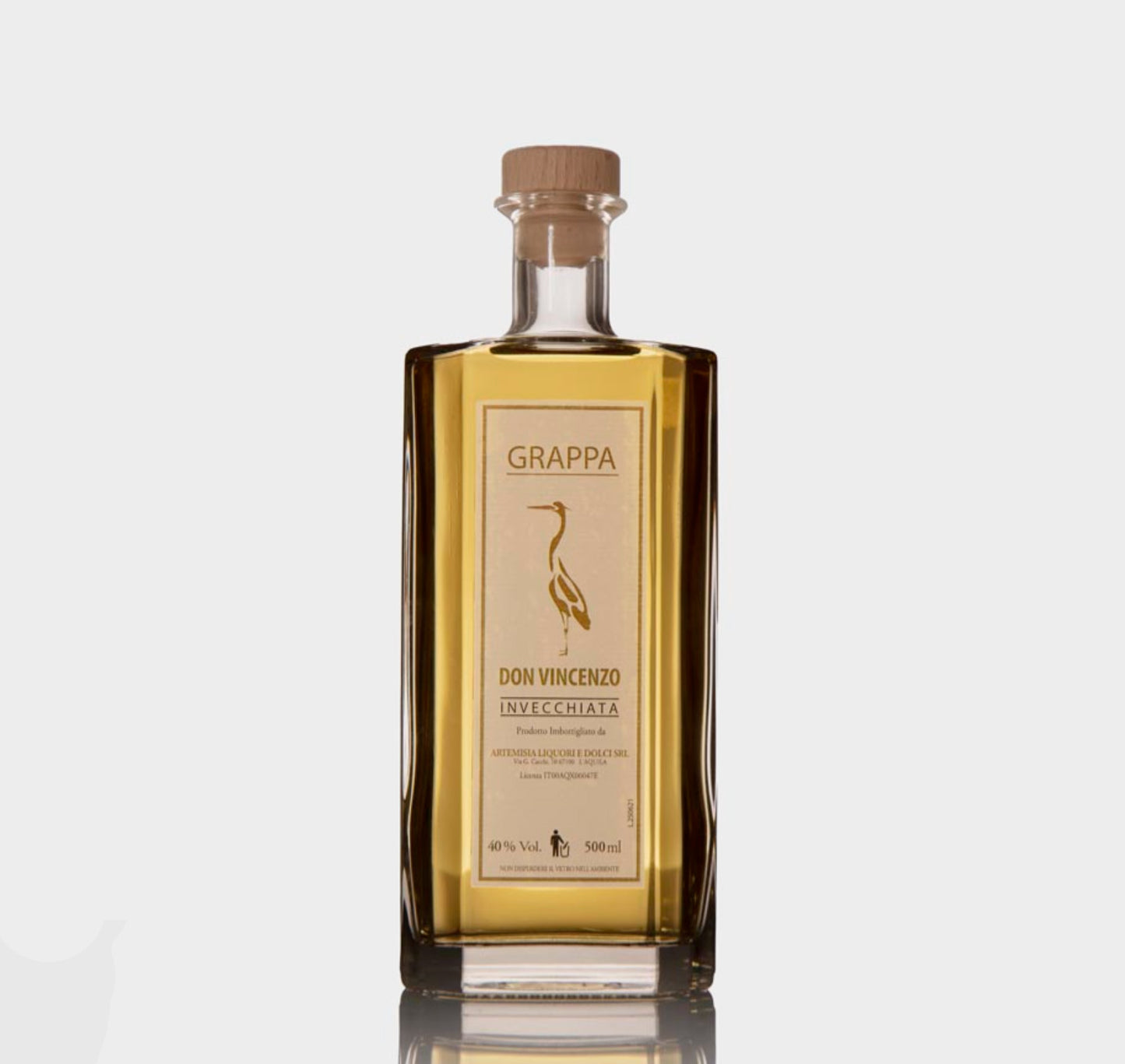 Grappa Invecchiata 500ml. - Artemisia