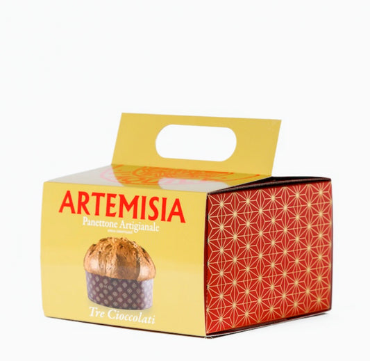 Panettone Artigianale Tre Cioccolati - Artemisia