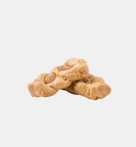 Treccine salate con Mandorle
